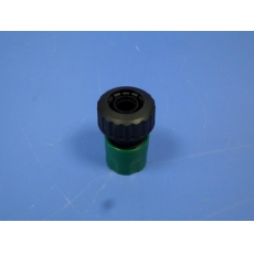 Коннектор 3/4 пластмассовый для соединения гибких поливочных шлангов